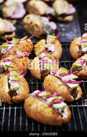 Snack e panini - Lione - Francia Foto Stock