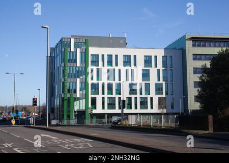 Edificio del consiglio di Eastleigh Borough a Eastleigh, Hampshire nel Regno Unito Foto Stock