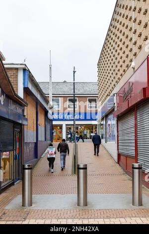 Albert Street W, Barnsley Foto Stock