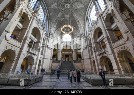 Municipio, Municipio nuovo, Tramplatz, Hannover, bassa Sassonia, Germania Foto Stock