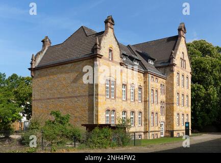 Osnabrueck University of Applied Sciences, Westerberg Campus, ex caserma Metz, Competence Centre for Lightweight Construction, Drive Technology Foto Stock