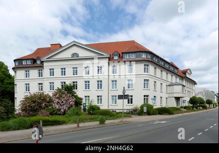 Osnabrueck Università di Scienze applicate, Istituto di Musica, ex clinica ginecologica e scuola professionale per ostetriche, Osnabrueck, inferiore Foto Stock