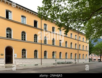 Beamtenstock, edificio amministrativo delle saline del Reichenhall, Bad Reichenhall, alta Baviera, Baviera, Germania Foto Stock