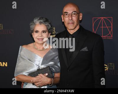 18 febbraio 2023 - Westwood, California - Yvonne Hoyos. 27th Art Directors Guild Awards all'InterContinental Los Angeles Downtown Hotel. (Credit Image: © Billy Bennight/AdMedia via ZUMA Press Wire) SOLO PER USO EDITORIALE! Non per USO commerciale! Foto Stock
