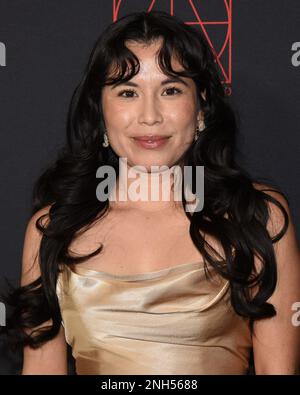 18 Febbraio 2023 - Westwood, California - Flora Ortega. 27th Art Directors Guild Awards all'InterContinental Los Angeles Downtown Hotel. (Credit Image: © Billy Bennight/AdMedia via ZUMA Press Wire) SOLO PER USO EDITORIALE! Non per USO commerciale! Foto Stock