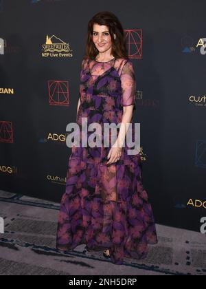 18 febbraio 2023 - Westwood, California - Nia Vardalos. 27th Art Directors Guild Awards all'InterContinental Los Angeles Downtown Hotel. (Credit Image: © Billy Bennight/AdMedia via ZUMA Press Wire) SOLO PER USO EDITORIALE! Non per USO commerciale! Foto Stock