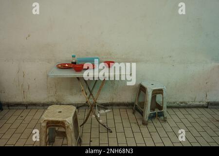 Vista di un particolare in una strada di Kuala Lumpur Foto Stock