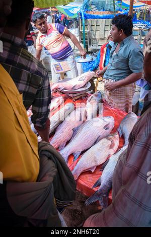 Fiera di Poradaha Bangladesh Fiera locale Foto Stock