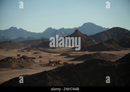 Montagne nel deserto orientale, Eggypt Foto Stock