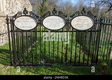 Chiesa di Santa Maria, Playford, Suffolk, Inghilterra Foto Stock