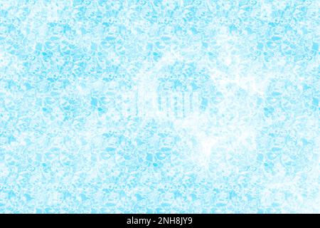 Astratto bella onda ondulata e limpida superficie d'acqua turchese in piscina. Onde d'acqua turchesi o blu per lo sfondo, per il design. Alta resol Foto Stock