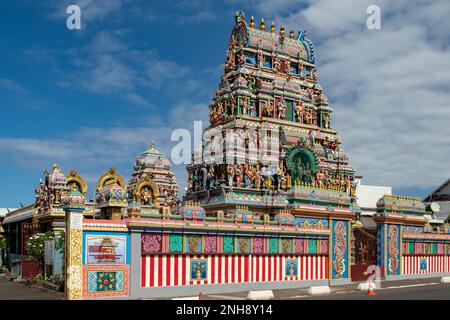 Tempio Hindu vicino a St Denis, Reunion Foto Stock