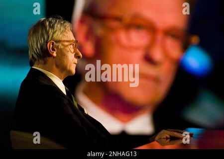 Vittorio Feltri, Milano, 2010 Foto Stock