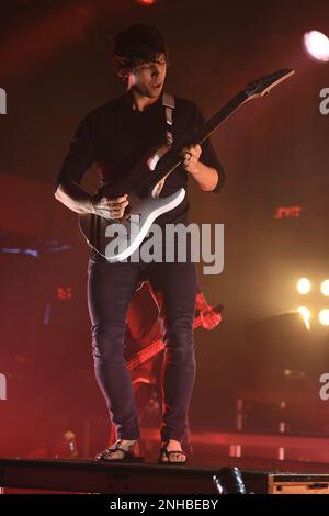 Fort Lauderdale, Florida, Stati Uniti. 20th Feb, 2023. August Burns Red suona alla Revolution Live il 20 febbraio 2023 a Fort Lauderdale, Florida. Credit: Mpi04/Media Punch/Alamy Live News Foto Stock