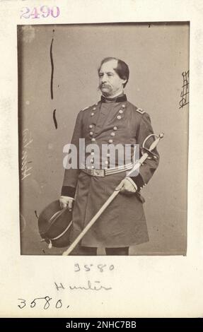 Gen. David Hunter 19th ° secolo Mathew Brady, Quartermaster, e altre fotografie della Guerra civile Foto Stock