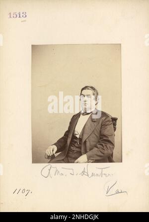 Onorevole Robert M. T. Hunter; Virginia 19th secolo Mathew Brady, Quartermaster, e altre fotografie della Guerra civile Foto Stock