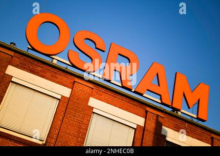 OSRAM Plant, Nonnendammallee, Siemensstadt, Spandau, Berlino, Germania Foto Stock