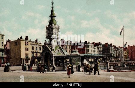 Brighton l'acquario 1908 Foto Stock