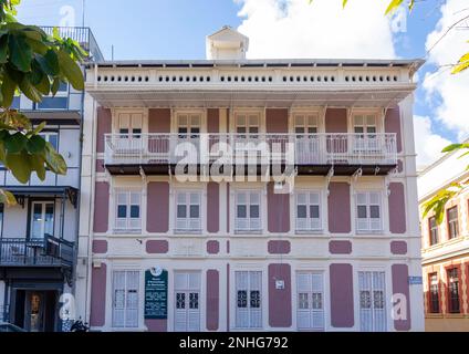Museo dipartimentale di Archeologia e Preistoria della Martinica, Rue de la liberté, Fort-de-France, Martinica, piccole Antille, Caraibi Foto Stock