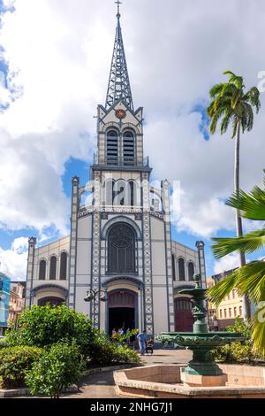 St Louis (Cathédrale Saint-Louis), Place Monseigneur Roméro, Fort-de-France, Martinica, piccole Antille, Caraibi Foto Stock