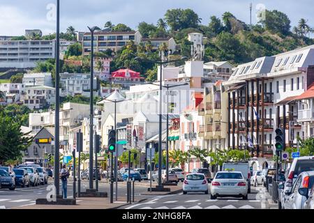 Boulevard Alfassa, Fort-de-France, Martinica, piccole Antille, Caraibi Foto Stock