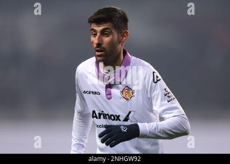 Torino, 20th febbraio 2023. Marco Benassi di US Cremonese durante la Serie A match allo Stadio Grande Torino, Torino. L'immagine di credito dovrebbe essere: Jonathan Moskrop / Sportimage Foto Stock