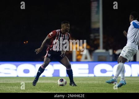 Sorocaba, Brasile. 21st Feb, 2023. SP - Sorocaba - 02/21/2023 - PAULISTA 2023, SAO BENTO X SAO PAULO - Luan giocatore di Sao Paulo durante una partita contro Sao Bento allo stadio Walter Ribeiro per il campionato Paulista 2023. Foto: Diogo Reis/AGIF/Sipa USA Credit: Sipa USA/Alamy Live News Foto Stock