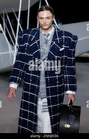 THOM BROWNE Autunno-Inverno 2023-2024 Runway durante la New York Fashion Week il 2023 Febbraio - New York; USA 14/02/2023 Foto Stock