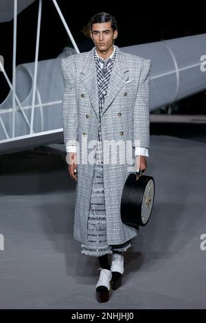 THOM BROWNE Autunno-Inverno 2023-2024 Runway durante la New York Fashion Week il 2023 Febbraio - New York; USA 14/02/2023 Foto Stock