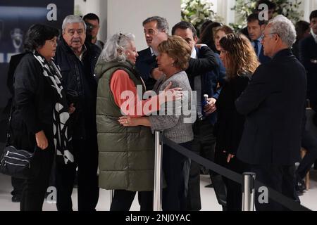 Madrid, Spagna. 21st Feb, 2023. Durante la sepoltura Amancio Amaro a Madrid 21 Febbraio 2023 Credit: CORDON PRESS/Alamy Live News Foto Stock