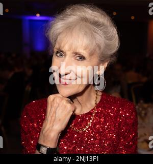 Attrice Anita Dobson Foto Stock