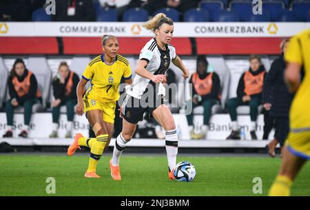 Women's International, Schauinsland-Reisen-Arena Duisburg; Germania - Svezia; Foto Stock