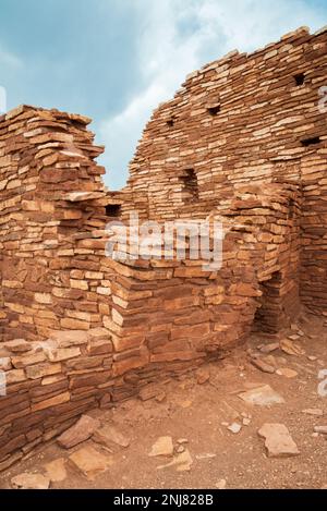 Rovine antiche, monumento nazionale di Wupatki Foto Stock