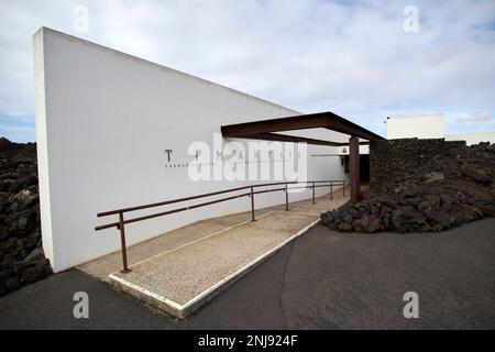 Parco nazionale di timanfaya Centro visitatori parque nacional timanfaya Lanzarote, Isole Canarie, Spagna Foto Stock