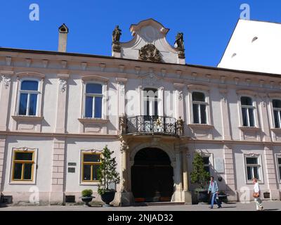 Palazzo dell'Arcivescovo, Arcibiskupský palác, Košice, Kassa, Košice Regione autogovernante, Repubblica Slovacca, Europa Foto Stock