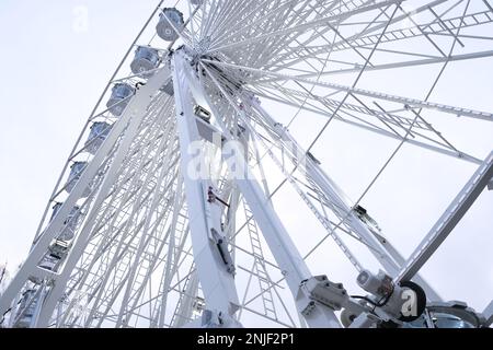 CERCHIO,PARCO DEI DIVERTIMENTI Foto Stock