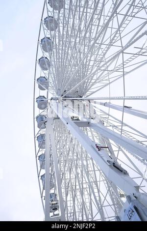 CERCHIO,PARCO DEI DIVERTIMENTI Foto Stock