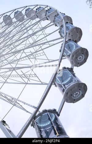 CERCHIO,PARCO DEI DIVERTIMENTI Foto Stock