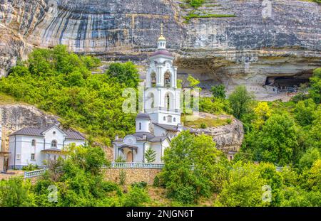 La Chiesa della Risurrezione di Cristo a Foros, Crimea Foto Stock