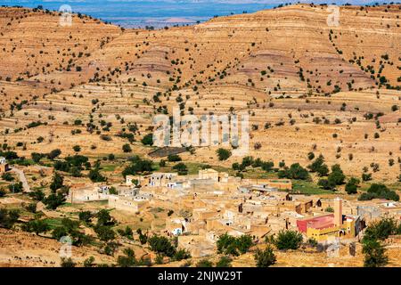 Afrika, Marokko, an der R109 zwischen Taroudant und der Ortschaft Igerm Foto Stock