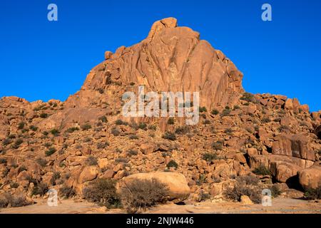 Afrika, Marokko, Provinz Tiznit, Tafraoute Foto Stock