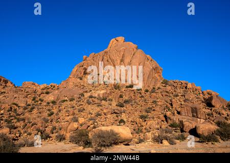 Afrika, Marokko, Provinz Tiznit, Tafraoute Foto Stock