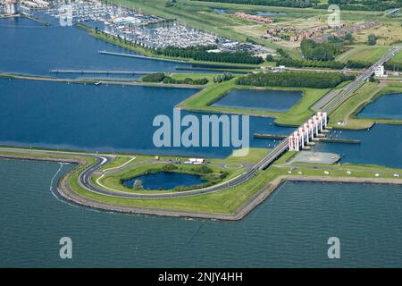 Luchtfoto van landschap; foto aerea del paesaggio Foto Stock