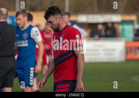 Thornaby, Inghilterra 27 dicembre 2021. Ebac Northern Football League Division una partita tra Thornaby e Redcar Athletic. Foto Stock