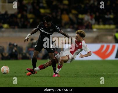 UEFA Europa League Gioca, come Monaco V Bayer 04 Leverkusen Foto Stock