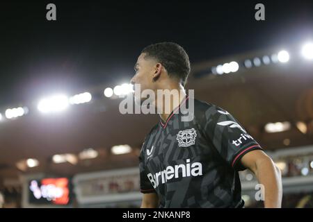 UEFA Europa League Gioca, come Monaco V Bayer 04 Leverkusen Foto Stock