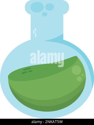 matraccio per analisi di laboratorio Illustrazione Vettoriale