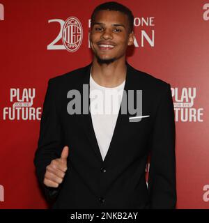 23 febbraio 2023, Milano, Lombardia, Italia: Malick THIAW partecipa alla cena di Gala che si tiene per celebrare il 20th° anniversario della Fondazione Milano (Credit Image: © Mickael Chavet/ZUMA Press Wire) SOLO PER USO EDITORIALE! Non per USO commerciale! Foto Stock