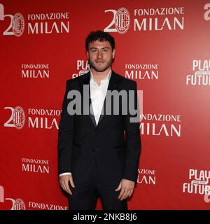 23 febbraio 2023, Milano, Lombardia, Italia: Davide CALABRIA partecipa alla cena di Gala che si tiene per celebrare il 20th° anniversario della Fondazione Milano (Credit Image: © Mickael Chavet/ZUMA Press Wire) SOLO PER USO EDITORIALE! Non per USO commerciale! Foto Stock