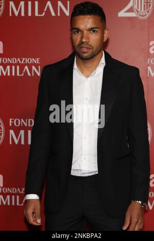 23 febbraio 2023, Milano, Lombardia, Italia: I MESSIA JUNIOR partecipa alla cena di Gala che si tiene per celebrare il 20th° anniversario della Fondazione Milano (Credit Image: © Mickael Chavet/ZUMA Press Wire) SOLO PER USO EDITORIALE! Non per USO commerciale! Foto Stock